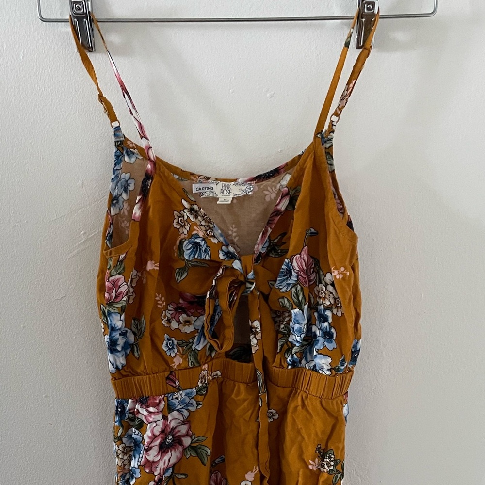 PINK ROSE - Vintage Inspired Dress - Medium